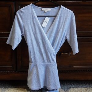 Brand New LOFT wrap top!